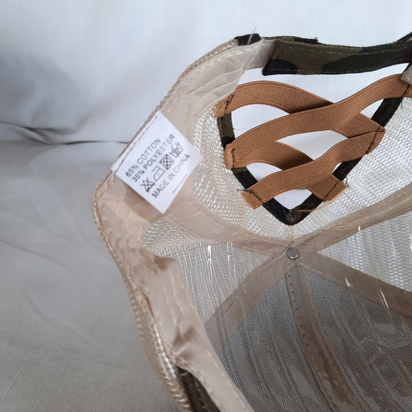 NEW! camo pony tail hat - Picture 3 of 4